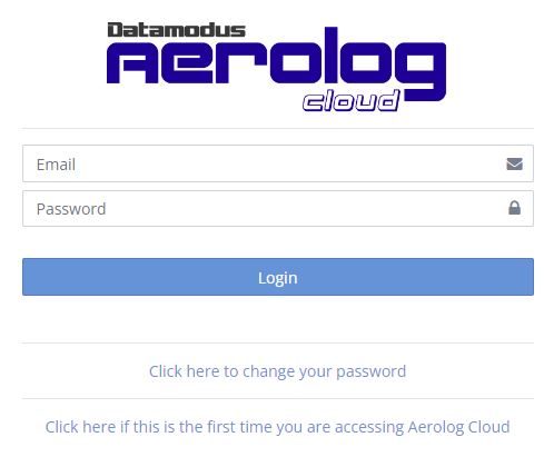 link to aerolog Cloud login